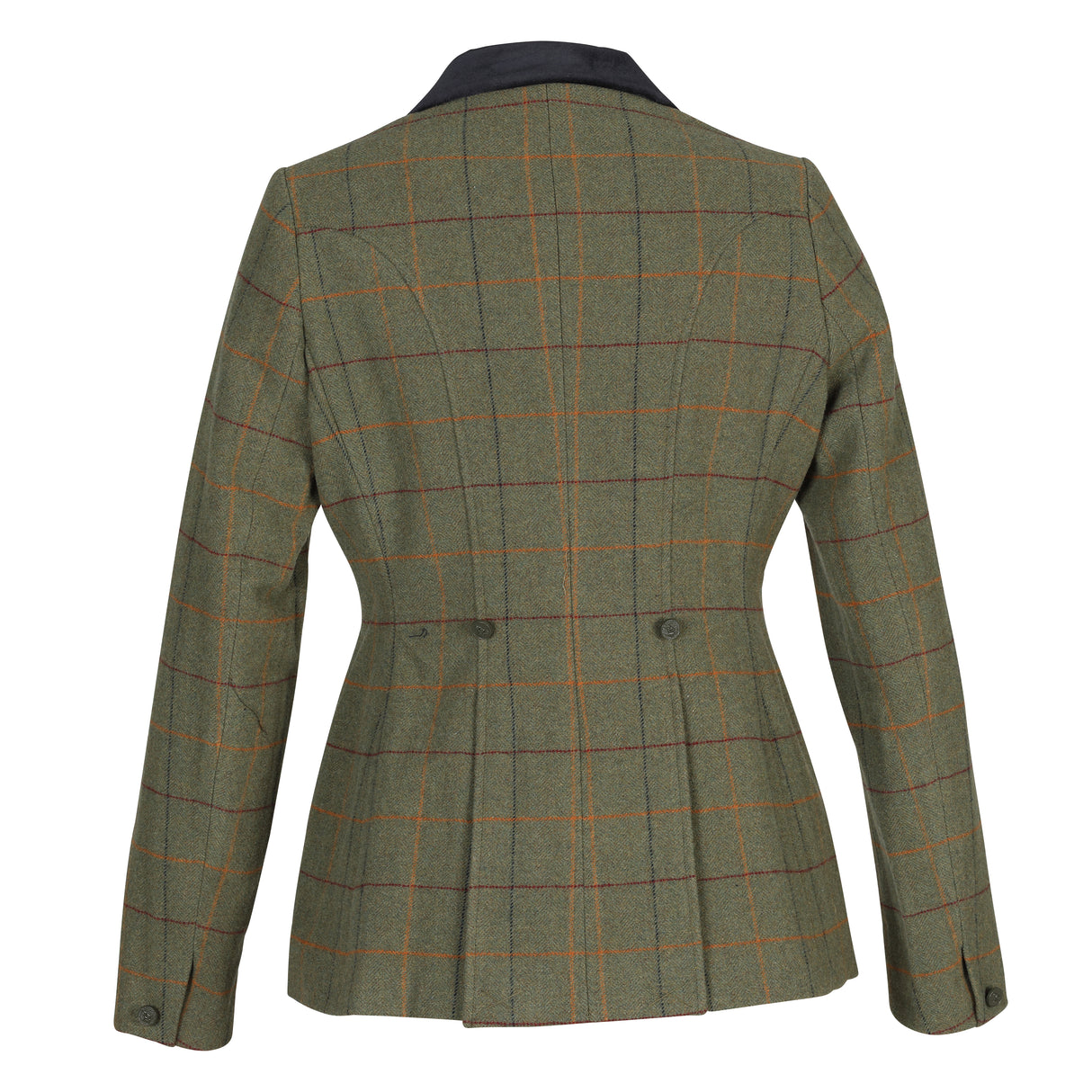 Shires Aubrion Saratoga Ladies Jacket #colour_red-yellow-blue-check