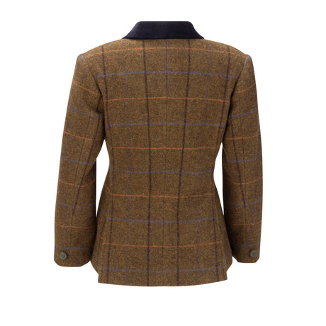 Shires Aubrion Saratoga Children's Jacket #colour_oak-brown-check