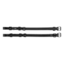 Waldhausen Pair of S-Line Cheek Pieces with Hook #colour_black