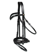 Waldhausen S-Line Patent Leather Bridle Blackshine #colour_black