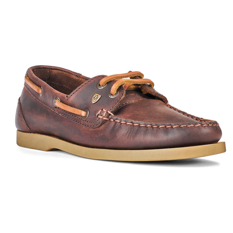 Shires Moretta Avisa Deck Shoes #colour_chestnut