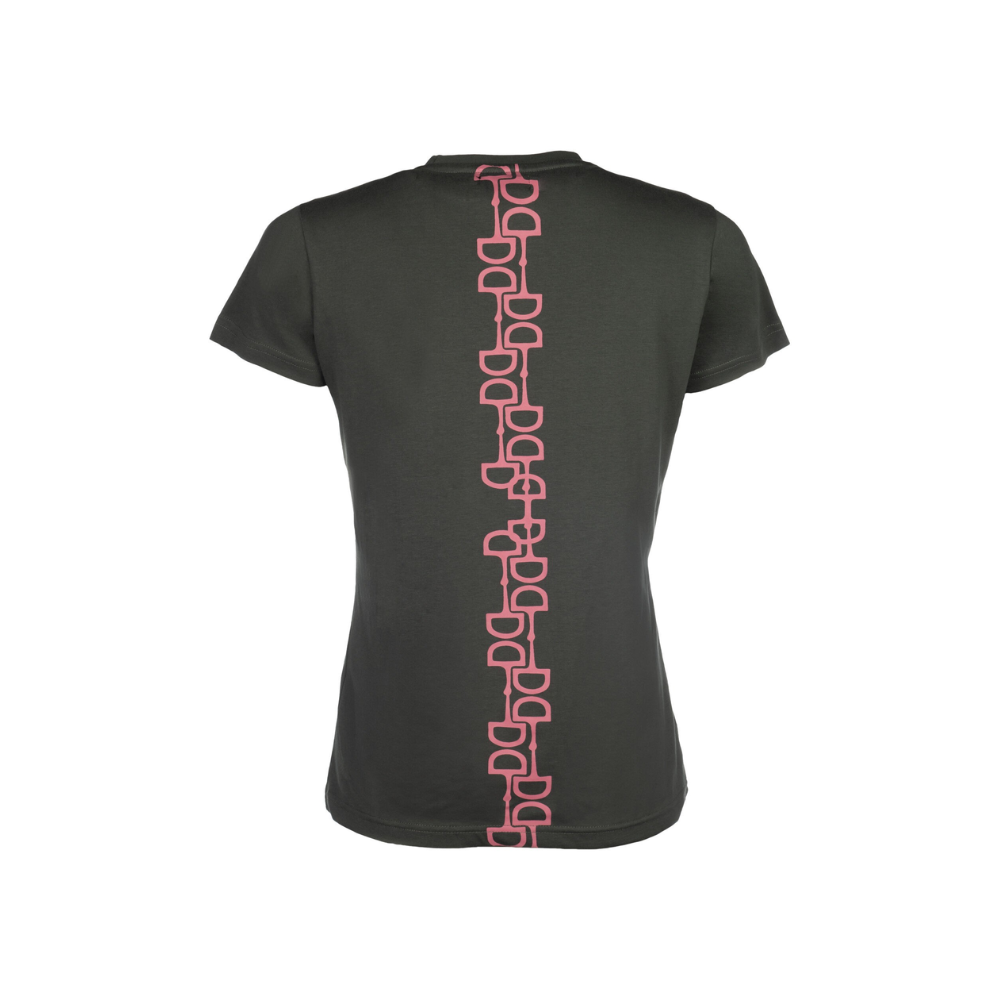 HKM Ladies T-shirt -Excellent- #colour_grey-green