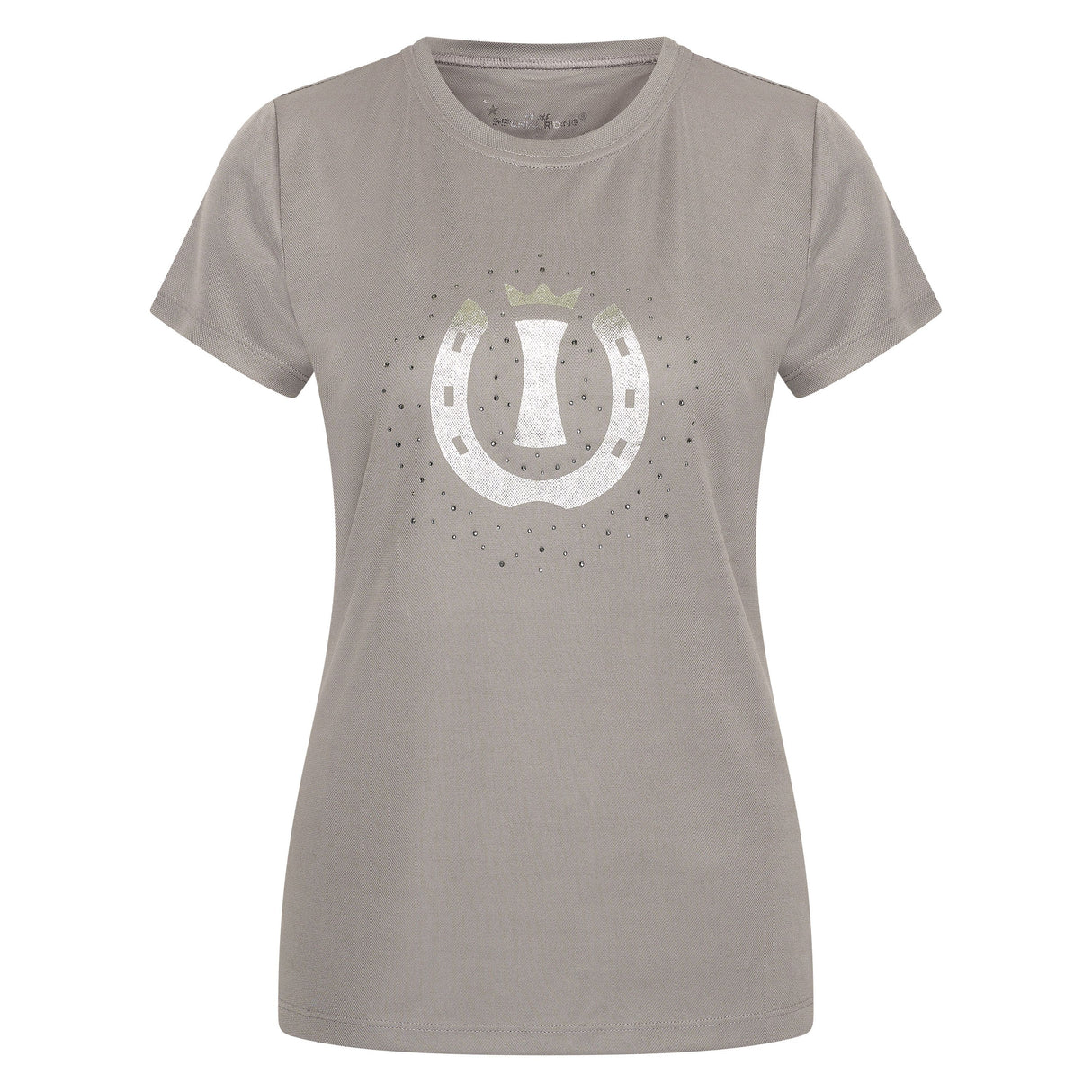 Imperial Riding Women's Hally Tech Top #colour_charcoal