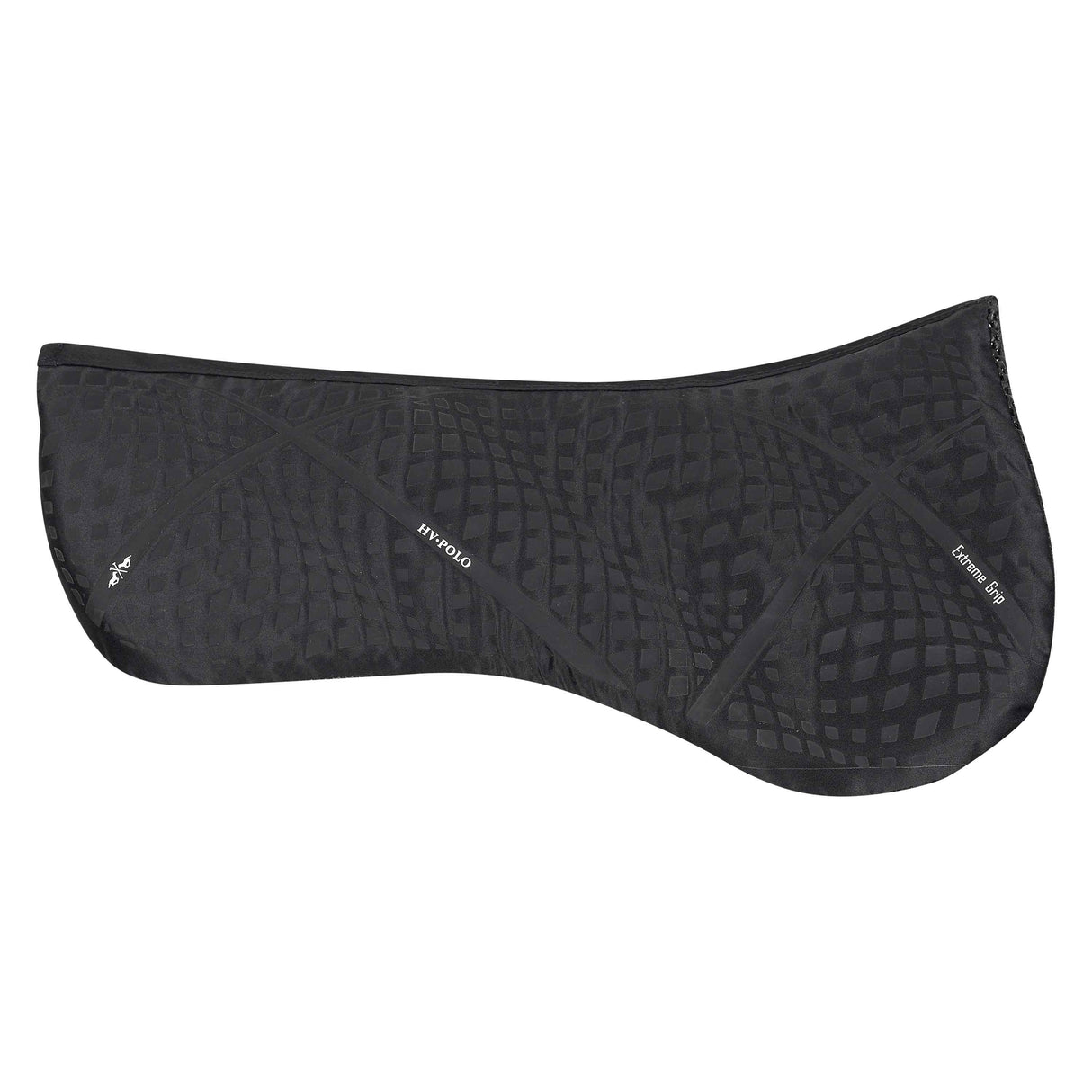 HV Polo Half Pad Grip Saddle Pad #colour_black