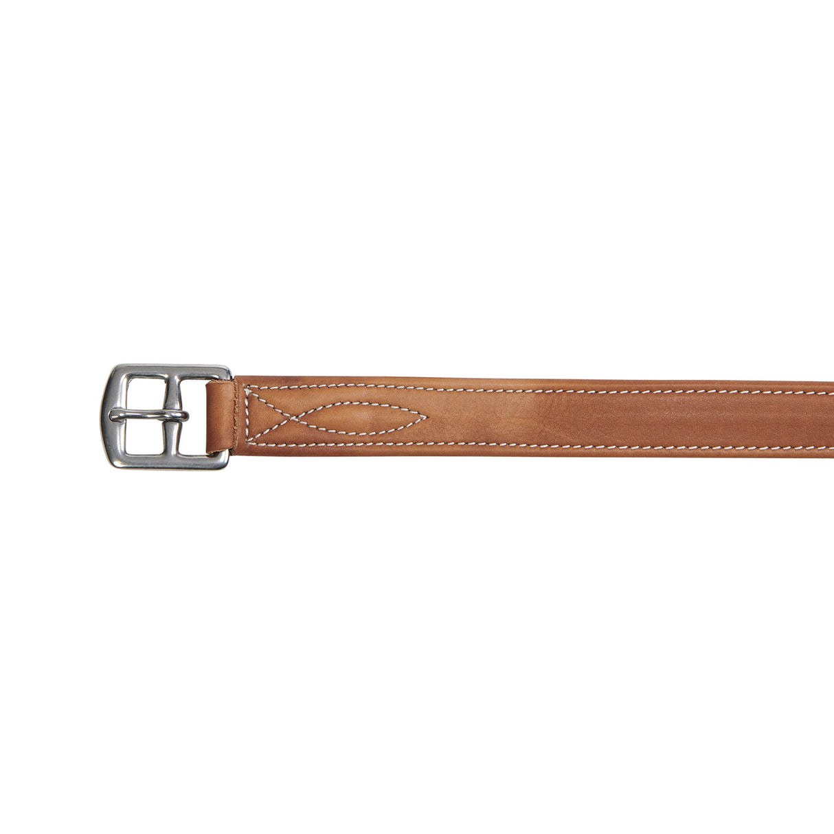 Equestro Double Stirrups Leather #colour_cognac