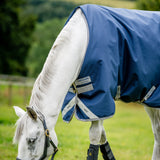 Horseware Ireland Amigo Bravo 12 Original 50g Lite Turnout Rug #colour_navy-titanium-grey-silver