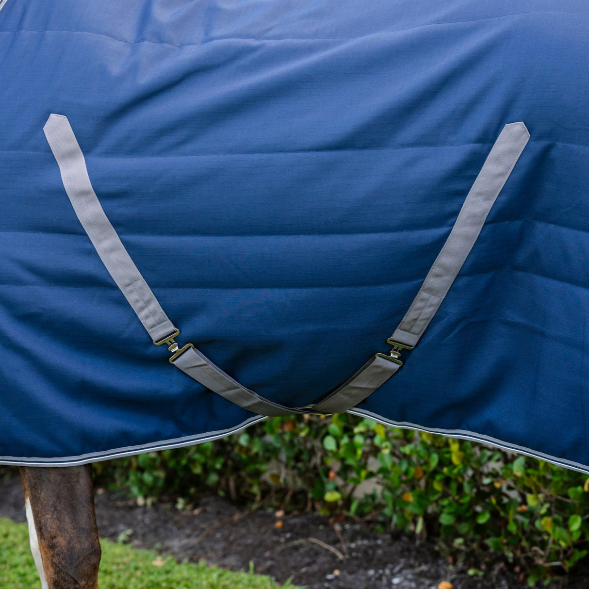 Horseware Ireland Rambo Stable 200g #colour_navy-thunderstorm-grey-silver