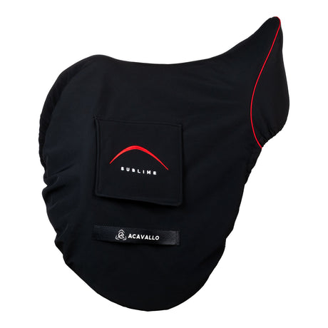 Acavallo Sublime Dressage Saddle Cover Bag #colour_black