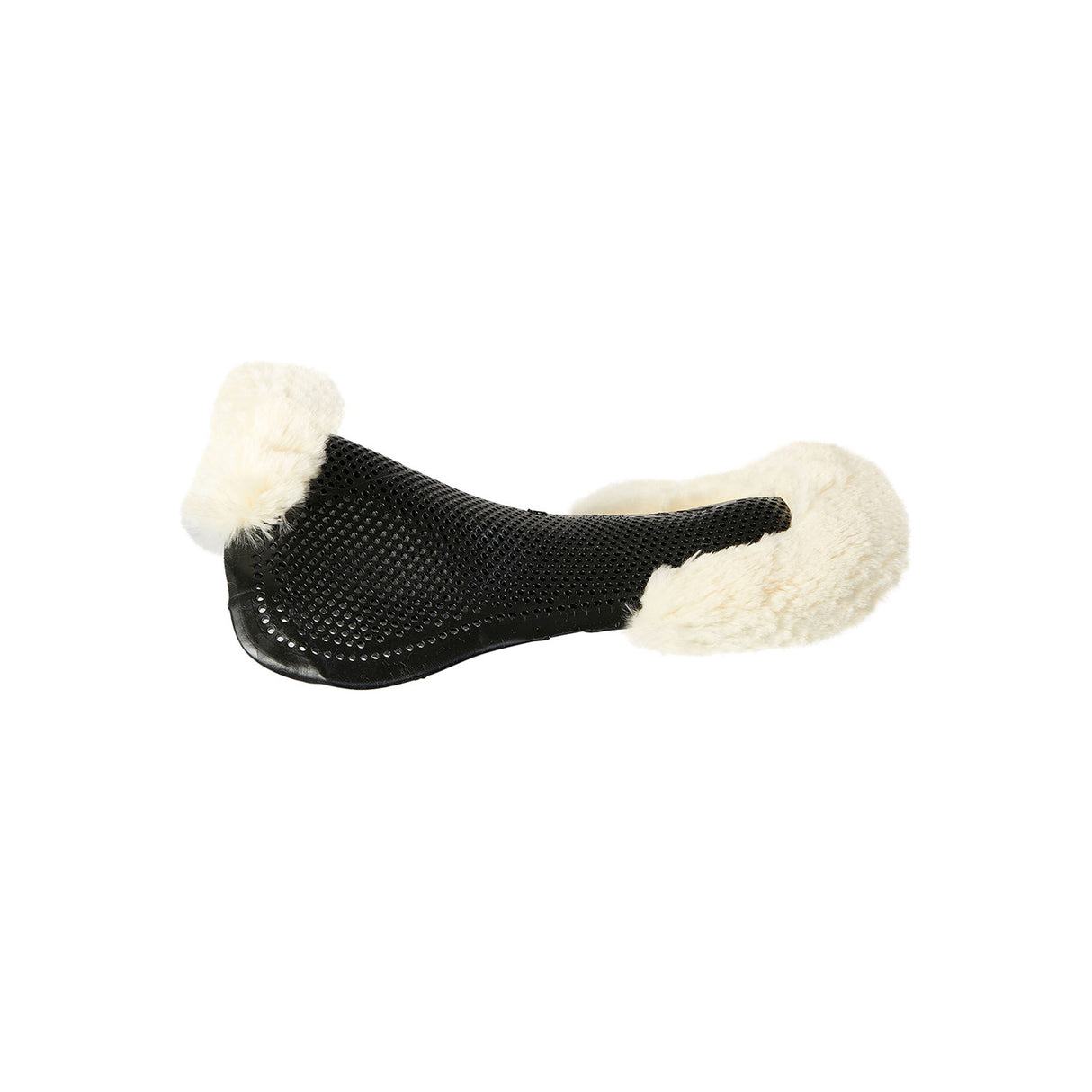 Acavallo Gel NS-S Classic-S 1/2 Cut-Out Flat Pony #colour_black-natural