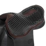 Acavallo Ortho-Coccyx Seat Saver Jumping Hexagonal Gel-Out Dri-Lex 20mm #colour_brown
