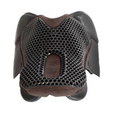 Acavallo Ortho-Coccyx Seat Saver Jumping Hexagonal Gel-Out Dri-Lex 20mm #colour_brown