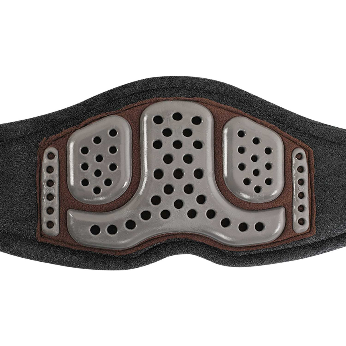 Acavallo Jumping Girth Gel PVC #colour_brown