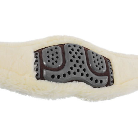 Jumping girth Classic gel PVC detachable faux sheepskin