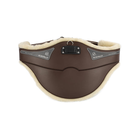 Jumping stud guard girth Classic gel PVC detachable faux sheepskin