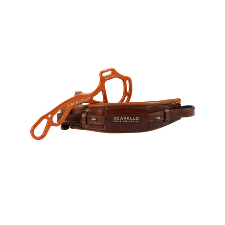 Hackamore noseband calfskin