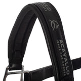 Acavallo Ergonomic Halter Calfskin #colour_black