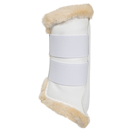 Front brushing boots eco-leather & faux sheepskin