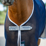 Horseware Ireland Amigo Net Cooler #colour_navy-titatium-grey-silver