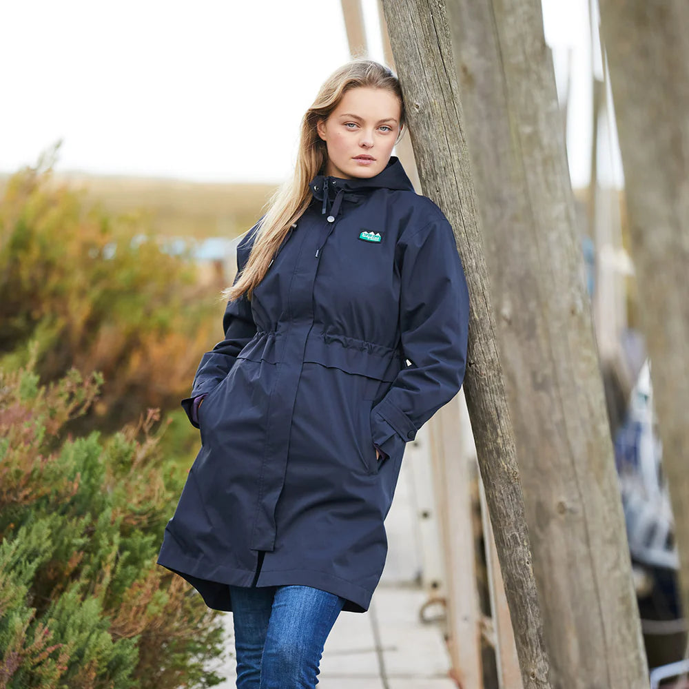 Ridgeline Womens Blakeney Parka #colour_navy
