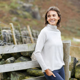 Ridgeline Womens Kelmarsh Top #colour_stone