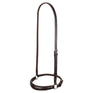Equestro Leather German Style Noseband Bridle #colour_brown