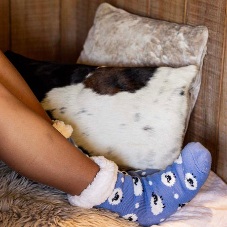 Bartleby Ladies Funky Sherpa Socks #style_cute-sheep