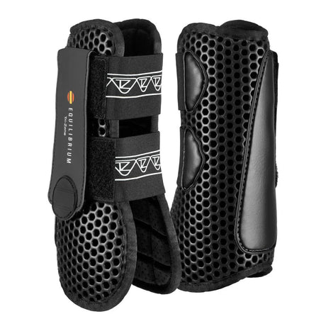 Equilibrium Tri-Zone Open Fronted Boots #colour_black