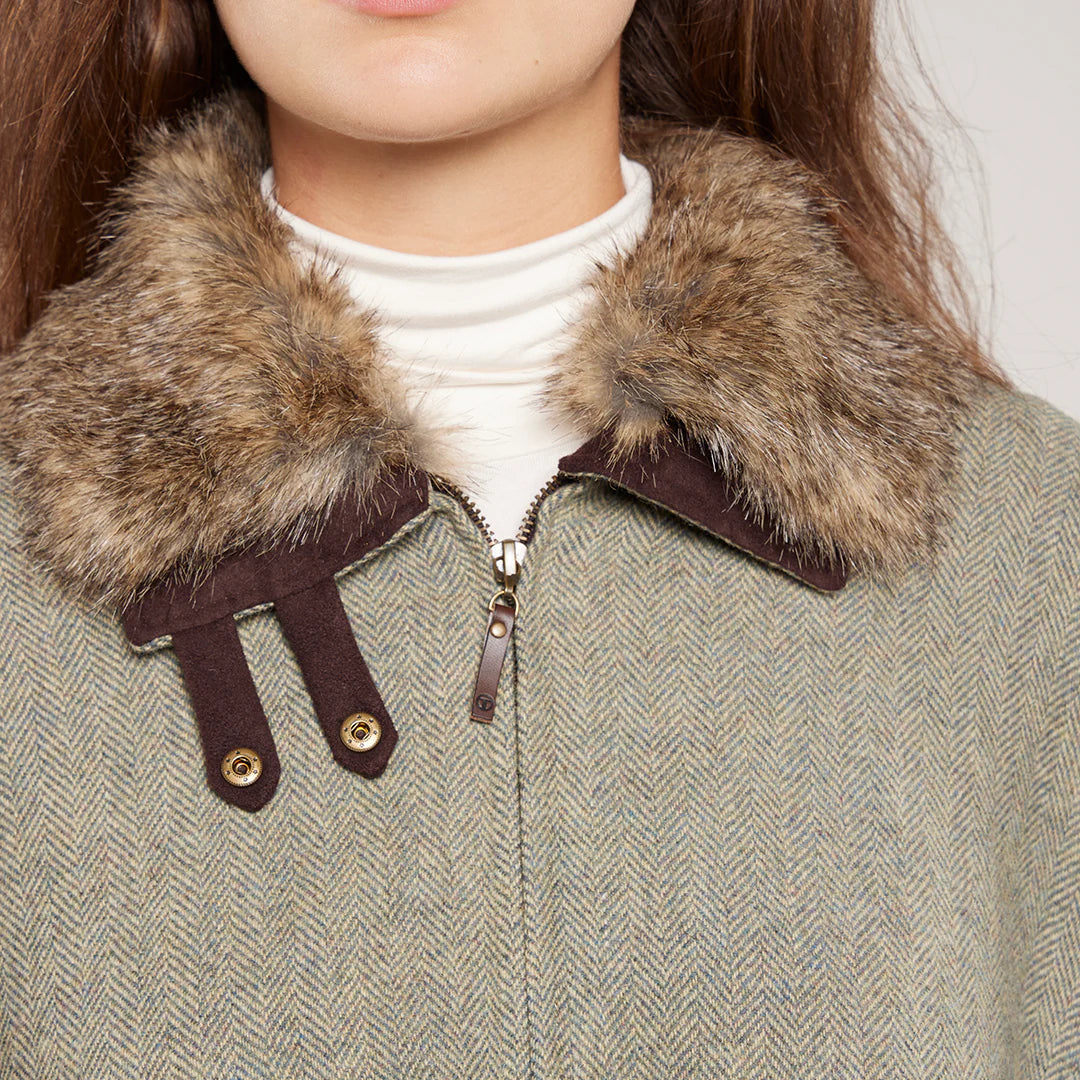 Toggi Ladies Blyth Tweed Cape