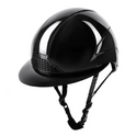 SWING H24 Lady Glossy Riding Hat #colour_black-glossy