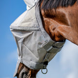 Horseware Ireland Rambo Flymask Plus #colour_silver-titanium-grey-silver