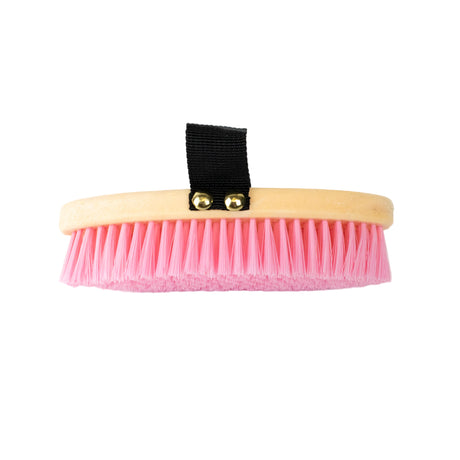 GS Equestrian & Country Plastic Body Brush #colour_pink