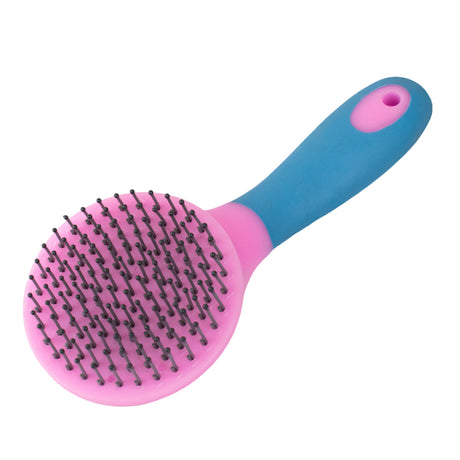 GS Equestrian & Country Plastic Mane & Tail Brush #colour_pink