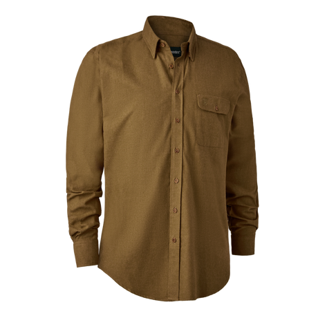 Deerhunter Liam Men's Shirt #colour_ocher-brown