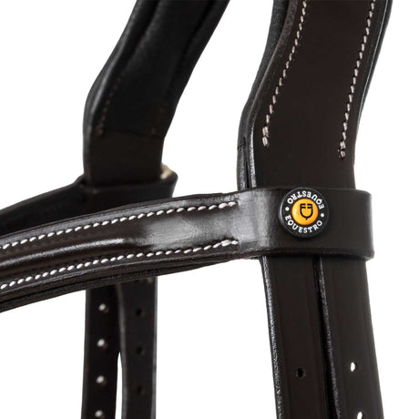 Equestro Mexican Leather Bridle #colour_brown