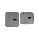 Equestro Terry Cloth Underpads (4Pcs) #colour_grey
