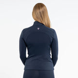 EQUIDRY Women's Water Repellent Base Layer #colour_navy-pale-pink