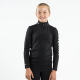 EQUIDRY Children's Water Repellent Base Layer #colour_black-white