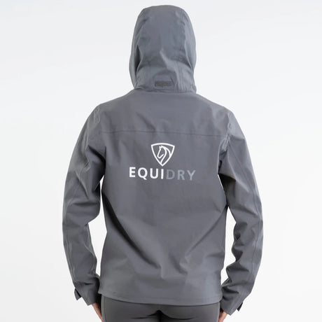 EQUIDRY Women's Nimbus Pack Away Jacket #colour_grey