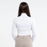 EQUIDRY Women's Water Repellent Base Layer #colour_white-grey