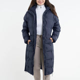 EQUIDRY Thora Waterproof Riding Puffer #colour_navy