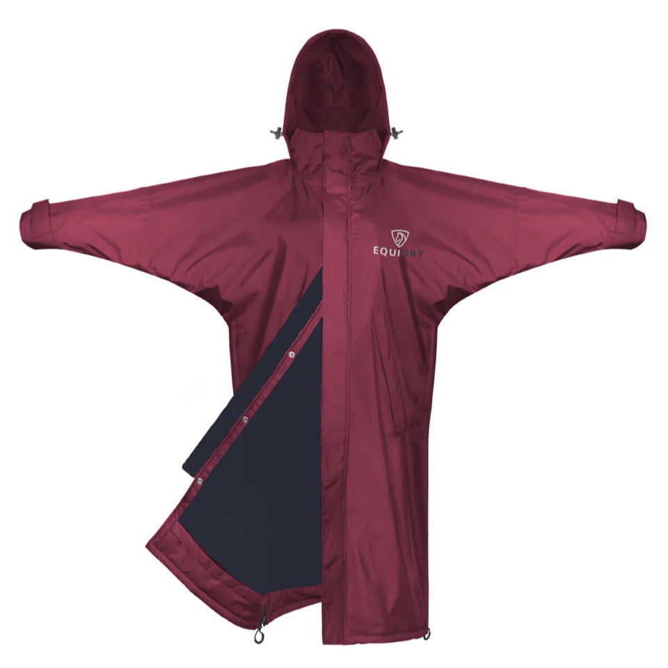 EQUIDRY Women's Mesh Lined Evolution #colour_plum-navy