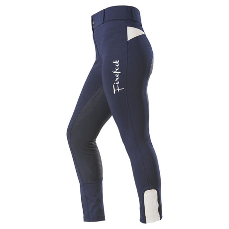 Firefoot Bankfield Ladies Sticky Bum Breeches #colour_navy-silver