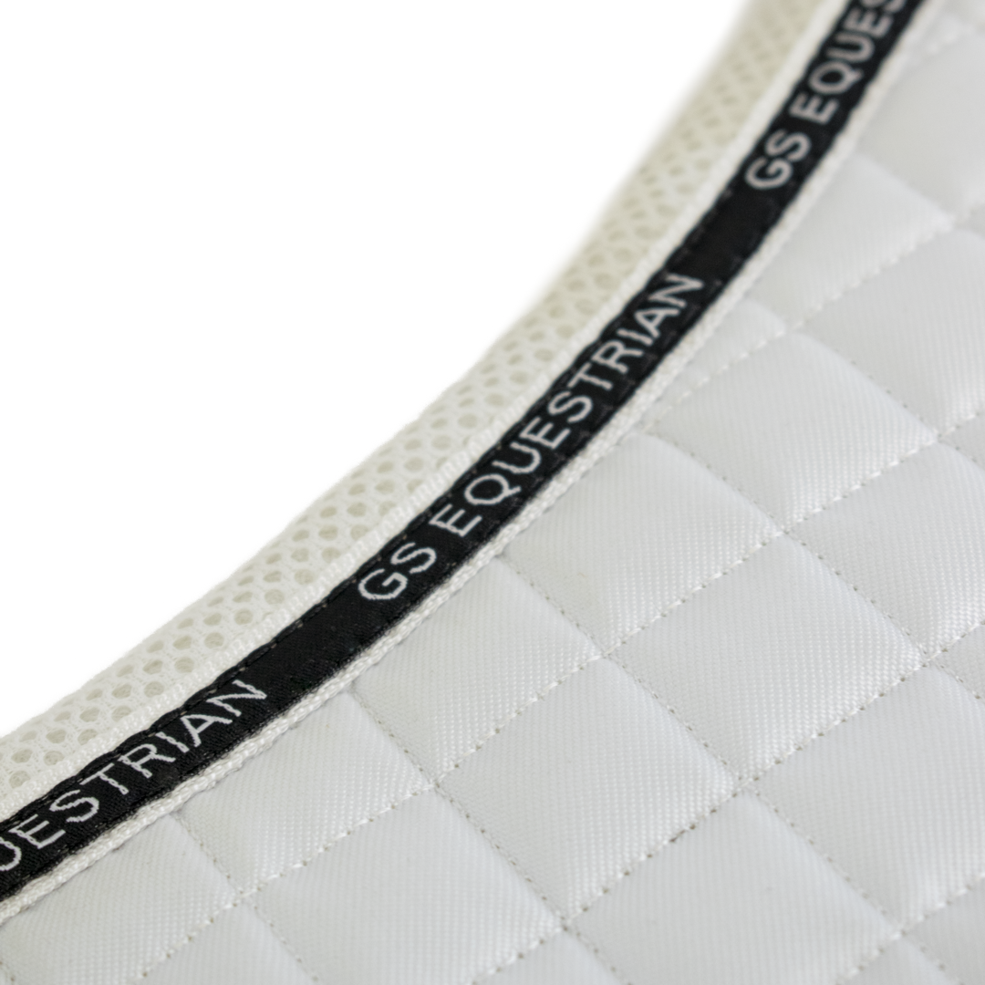 GS Equestrian & Country All Purpose Saddle Pad #colour_white