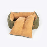Danish Design Tweed Snuggle Bed #colour_green