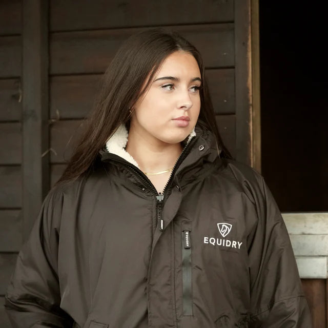 EQUIDRY Women's Thick Fleece Evolution #colour_rich-brown