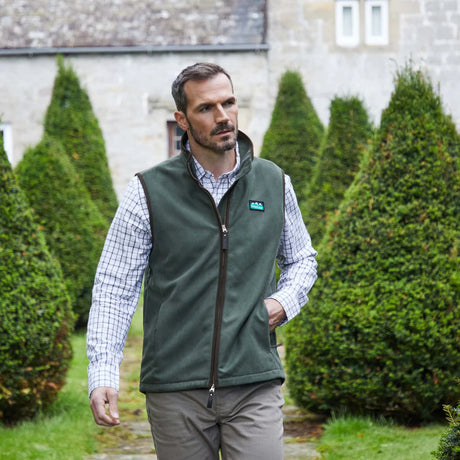 Ridgeline Mens Monarch Gilet #colour_deep-forest