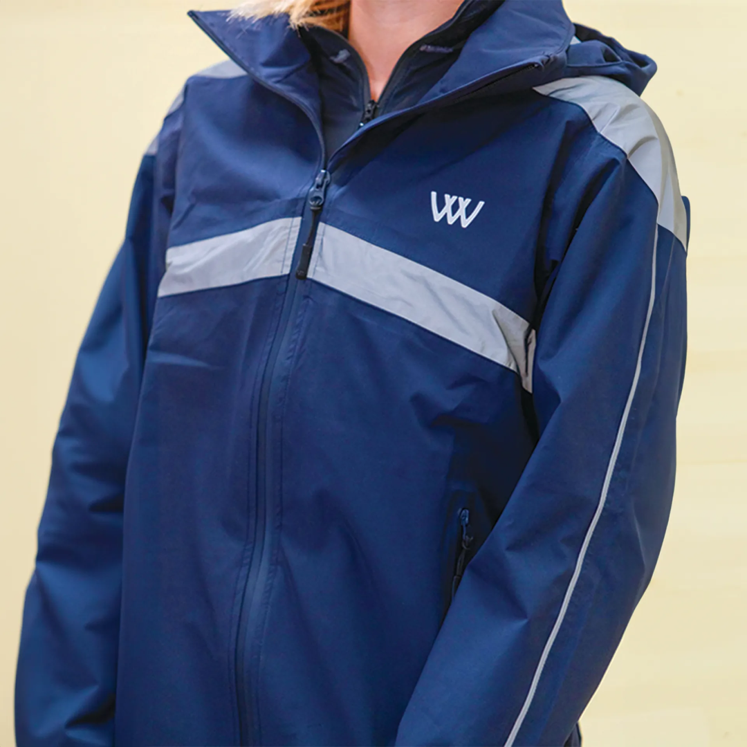 Woof Wear All Season Riding Jacket #colour_navy