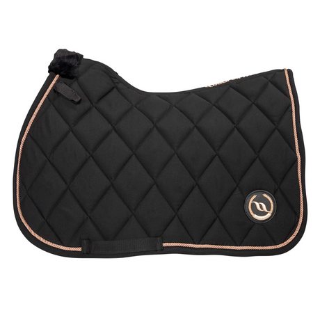 Back On Track Haze Collection Jumping Saddle Pad #colour_black