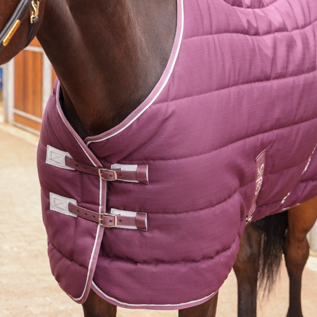 Shires Tempest Original 300g Stable Rug #colour_burgundy