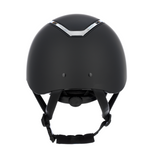 Charles Owen Matte Kylo Riding Hat #colour_black-matte-silver